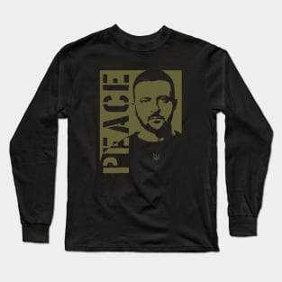 Zelensky's Peace 2 by © Buck Tee Originals Long Sleeve T-Shirt